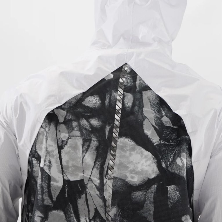 Chaquetas Shell Salomon Bonatti Impermeables Hombre Blancos | MX ZDWC791